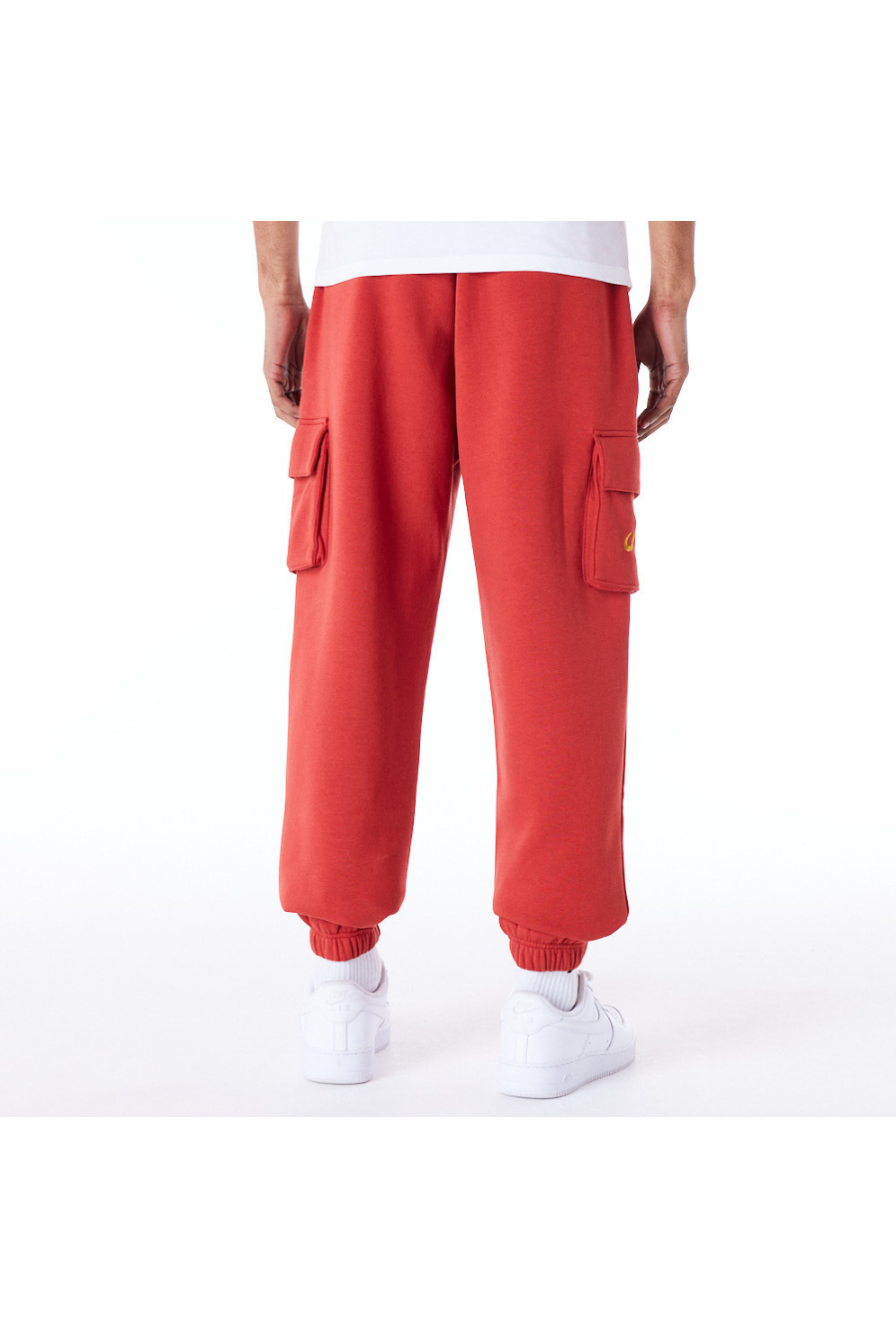 New Era Cargo Joggers Script Red Fleece - Butterfly Sneakers