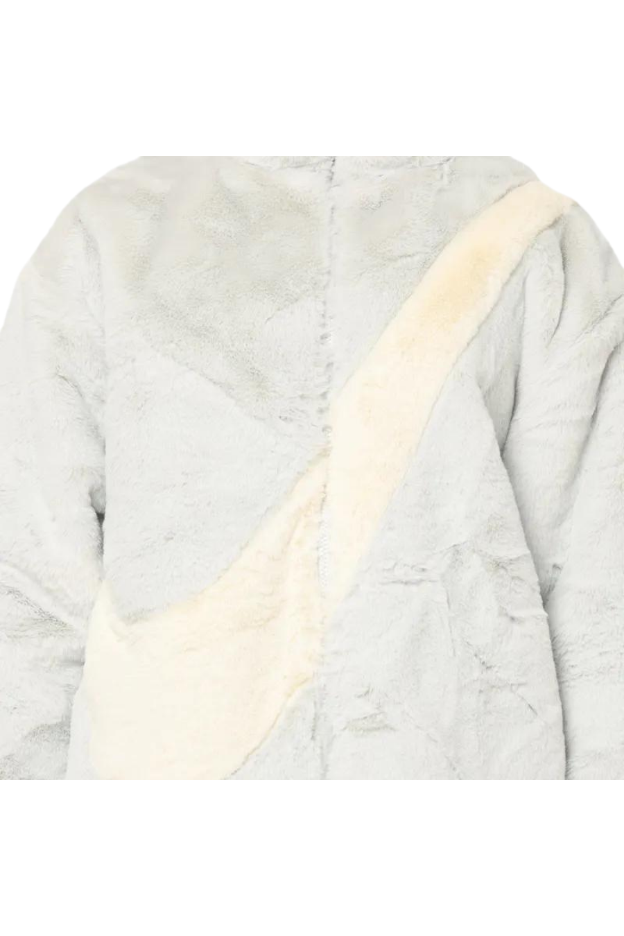 Nike Women's Faux Fur Jacket - Butterfly Sneakers