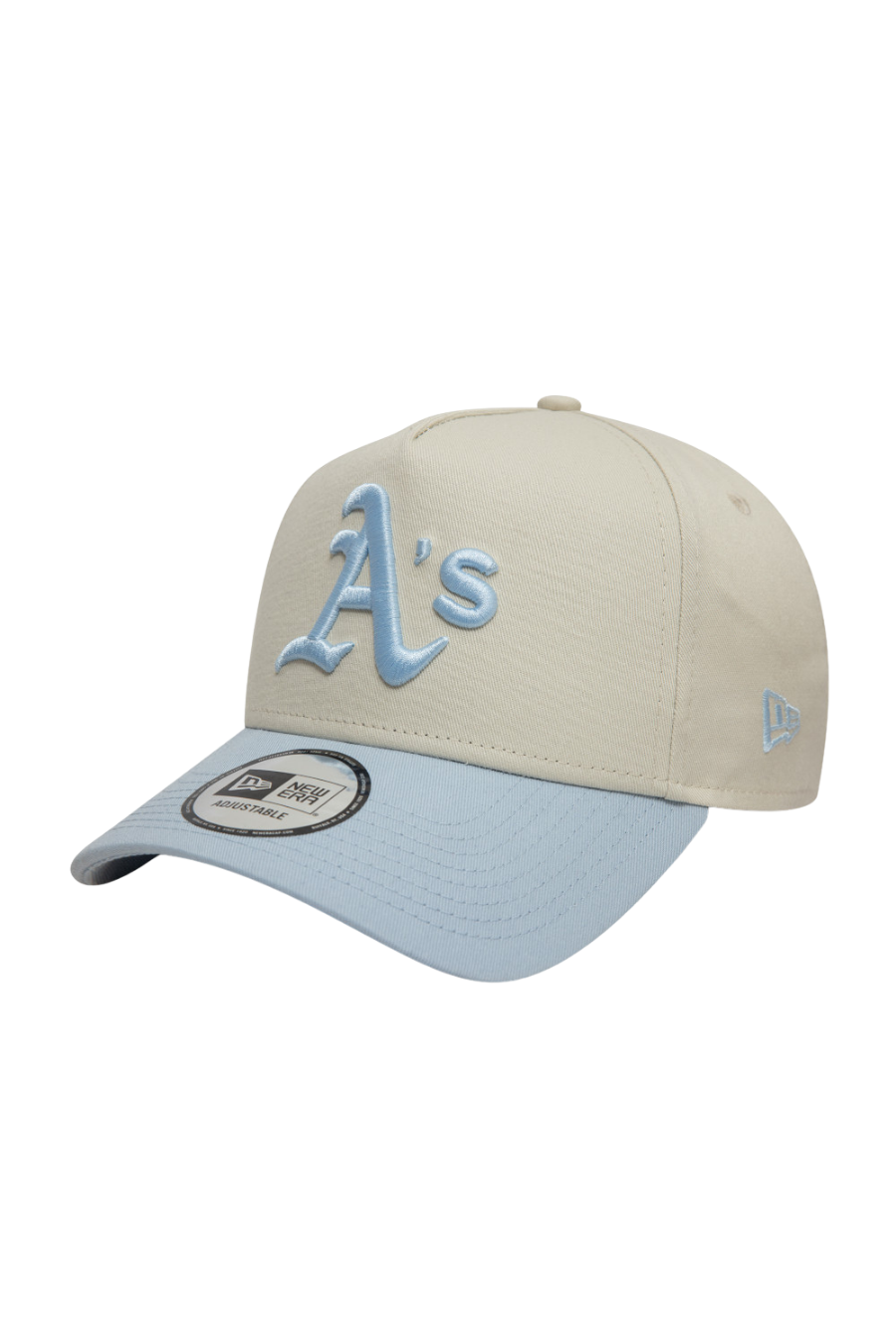 Oakland Athletics World Series Patch Cream 9FORTY A-Frame Adjustable Cap - Butterfly Sneakers