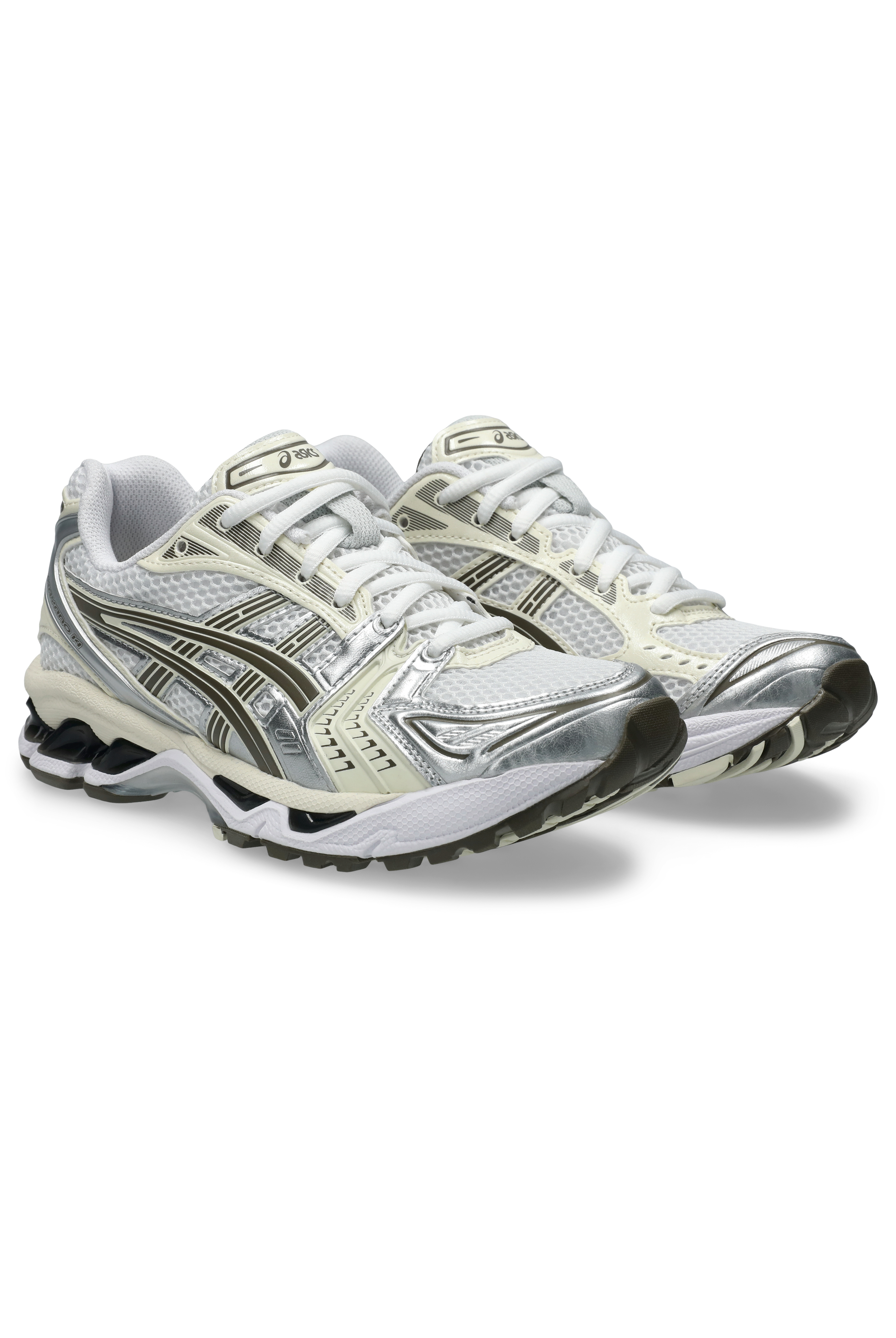 Asics Gel Kayano 14 Unisex White Ivroy סניקרס ג`ל קיאנו 14 יוניסקס - Butterfly Sneakers