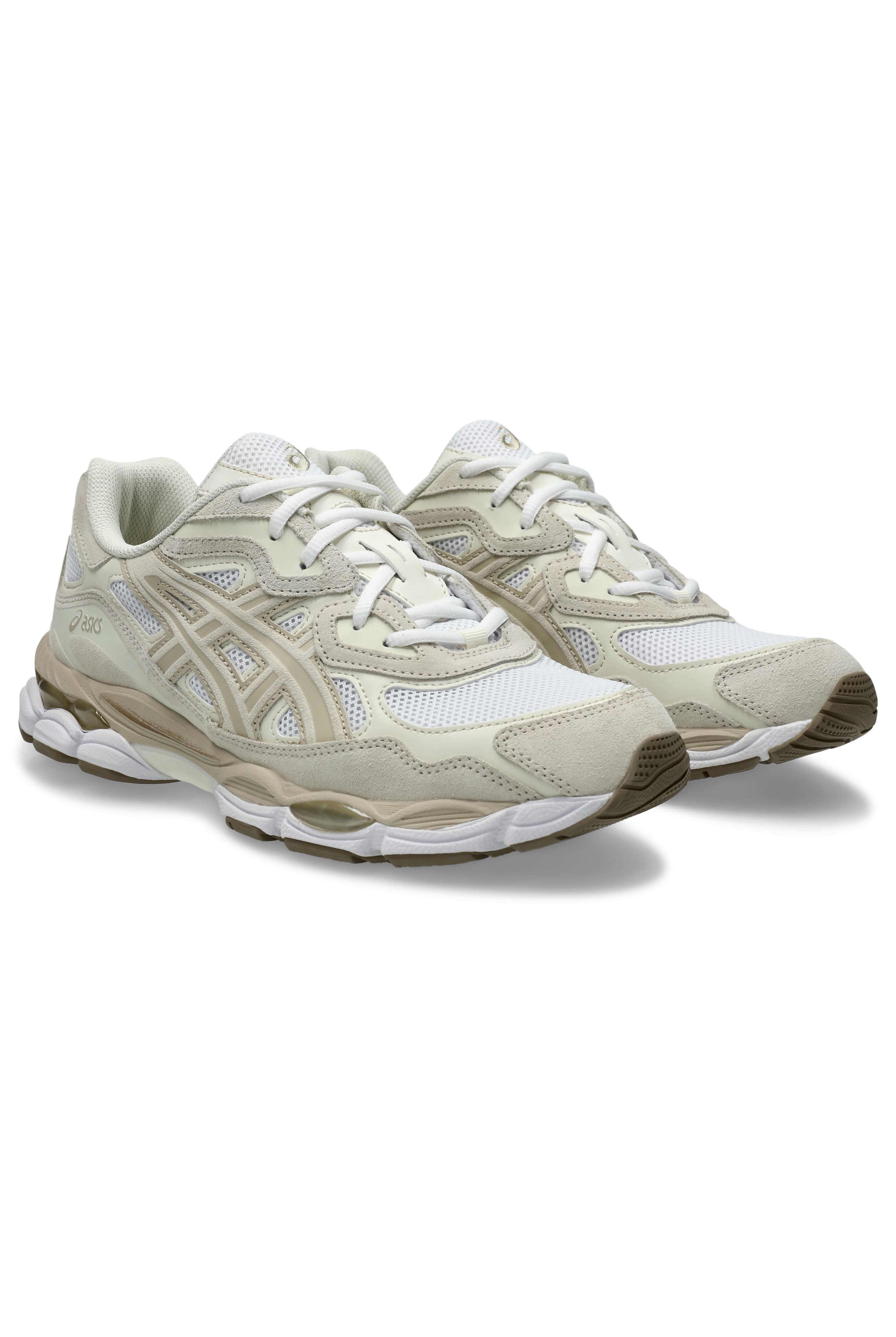 Asics Gel Nyc Unisex White Grey סניקרס יוניסקס - Butterfly Sneakers