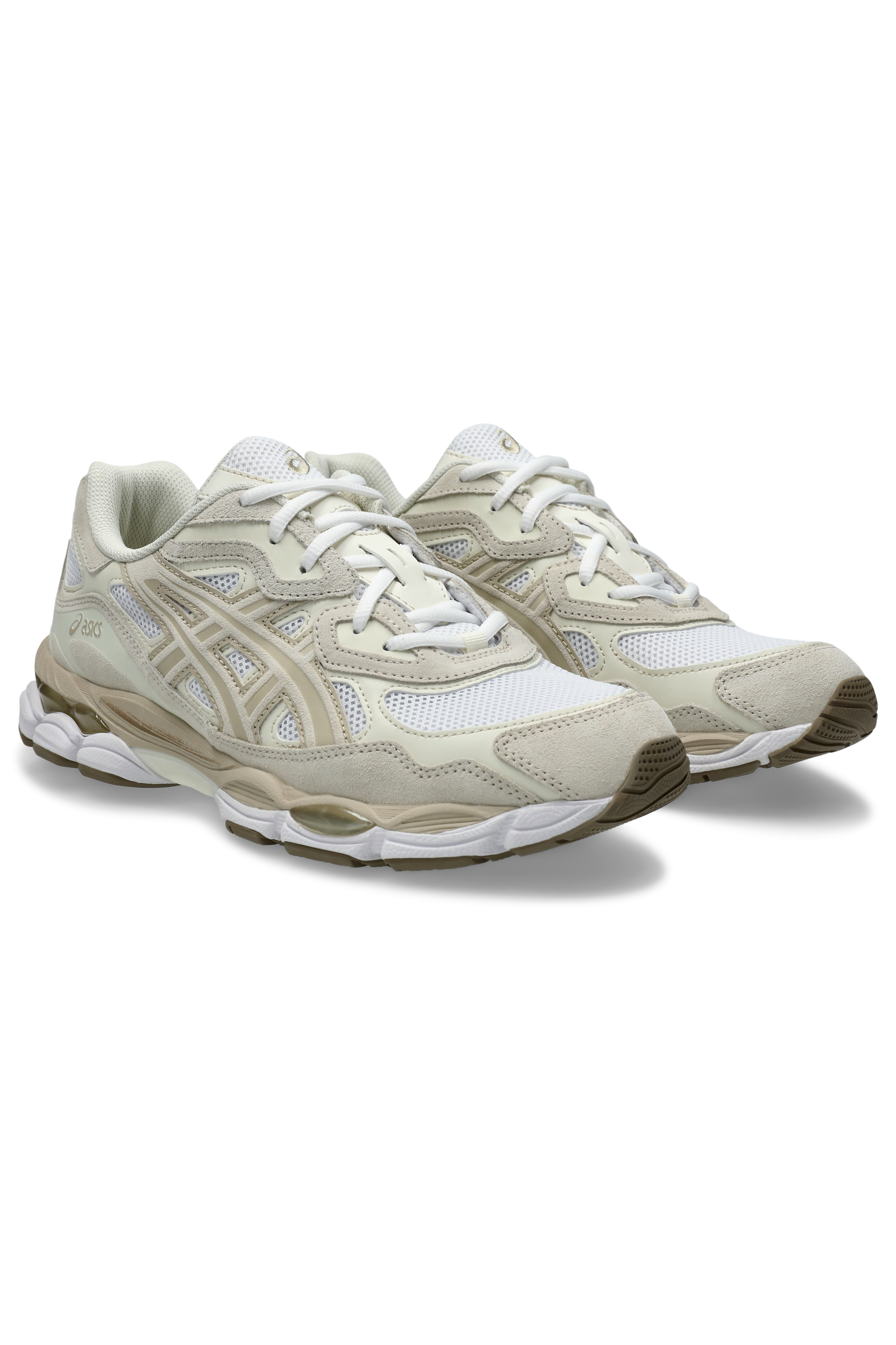 Asics Gel Nyc Unisex White Grey סניקרס יוניסקס - Butterfly Sneakers