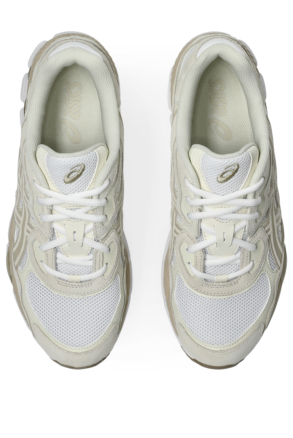 Asics Gel Nyc Unisex White Grey סניקרס יוניסקס - Butterfly Sneakers