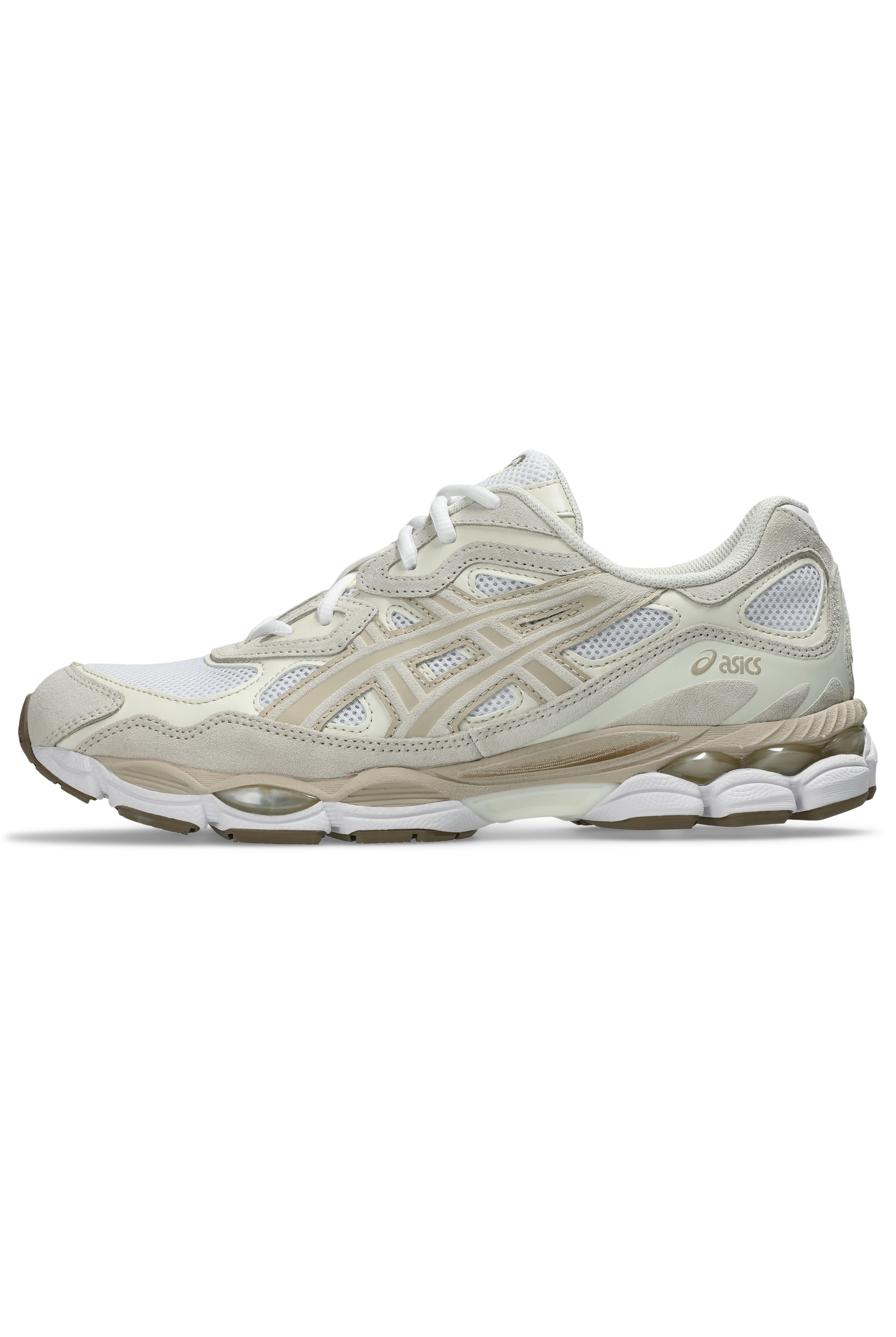 Asics Gel Nyc Unisex White Grey סניקרס יוניסקס - Butterfly Sneakers