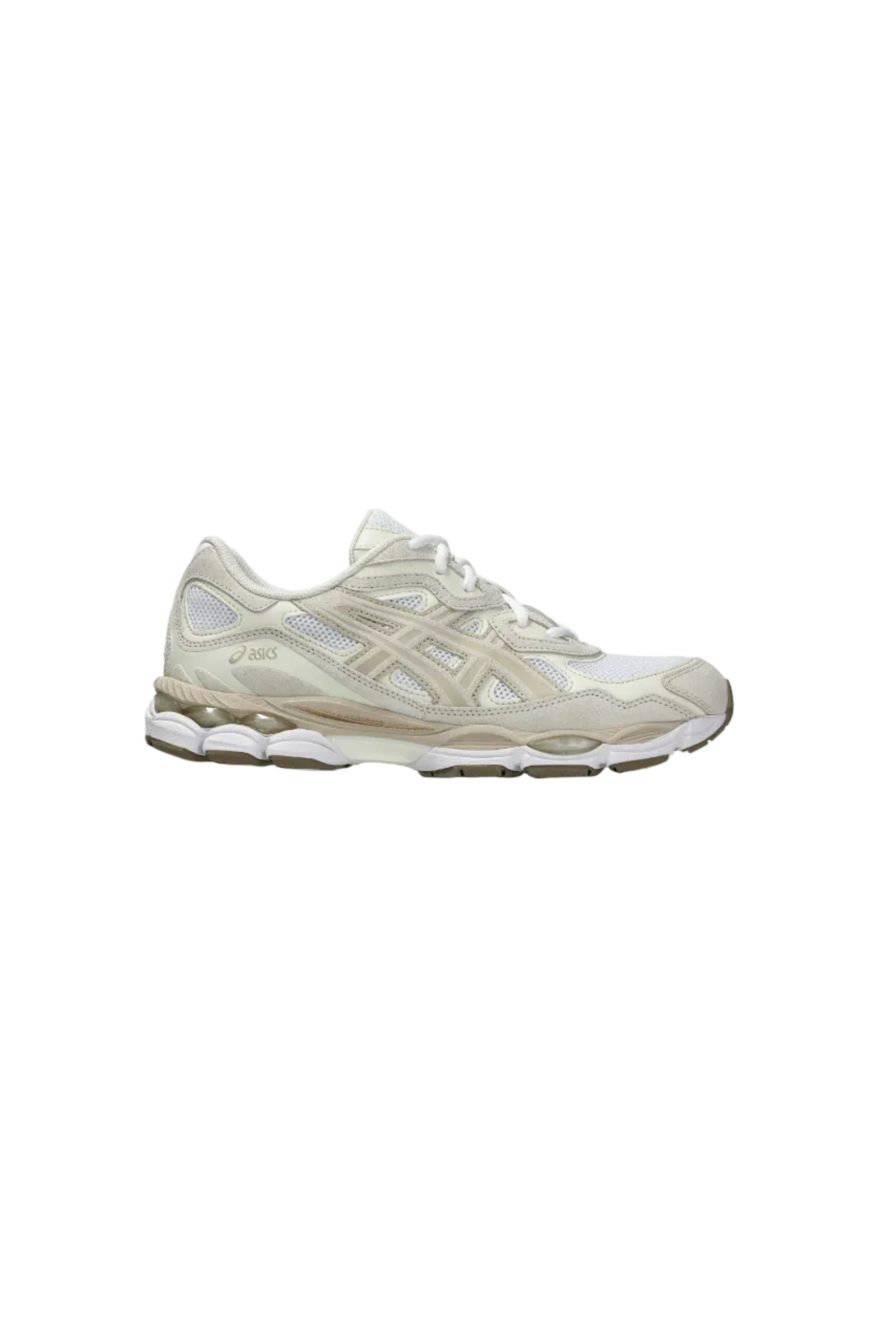 Asics Gel Nyc Unisex White Grey סניקרס יוניסקס - Butterfly Sneakers