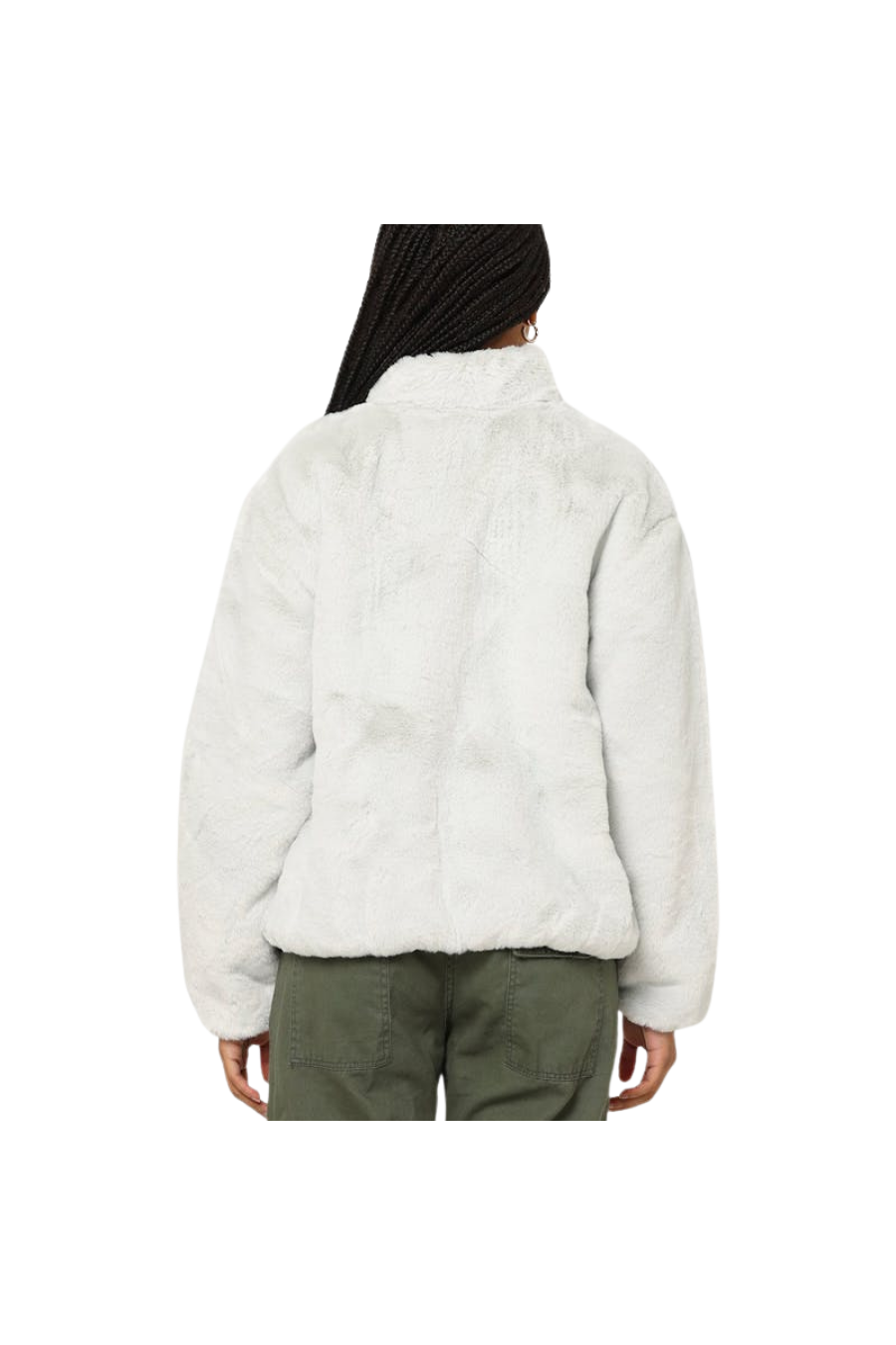 Nike Women's Faux Fur Jacket - Butterfly Sneakers