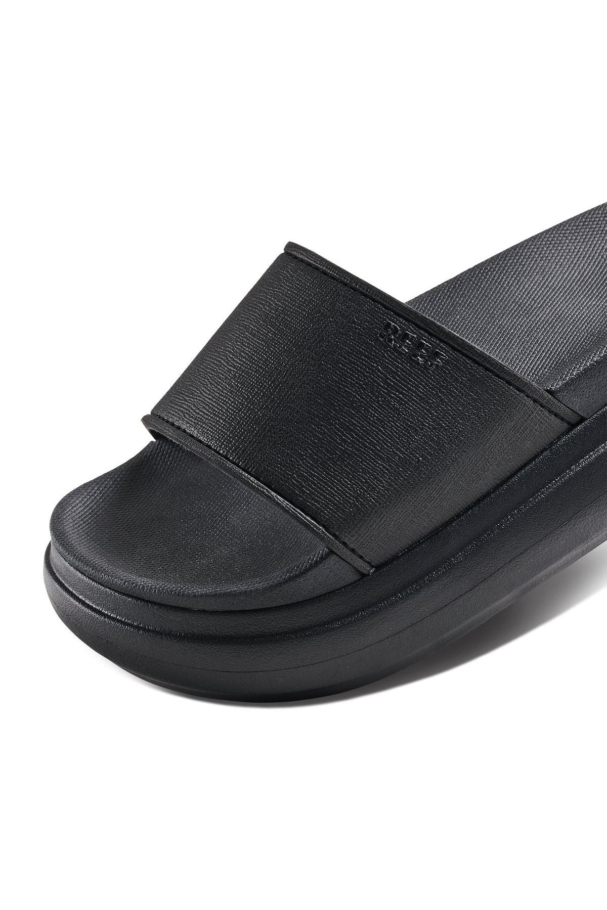 REEF BLACK כפכפי פלטפורמה ריף לנשים - Butterfly Sneakers