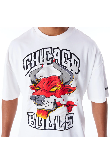 חולצת טי שירט שרוול קצר BULLS - Butterfly Sneakers