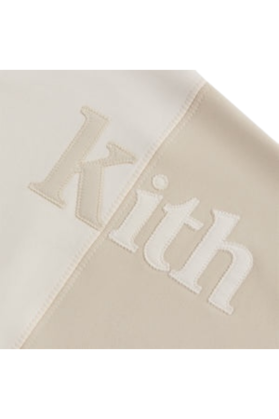 Kith Multi Panelled Nelson Crewneck Sandrift - Butterfly Sneakers
