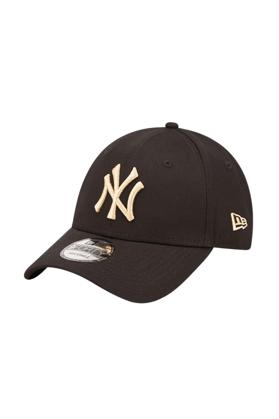 NEW ERA New York Yankees League Essential Black 9FORTY Adjustable Cap -כובע - Butterfly Sneakers