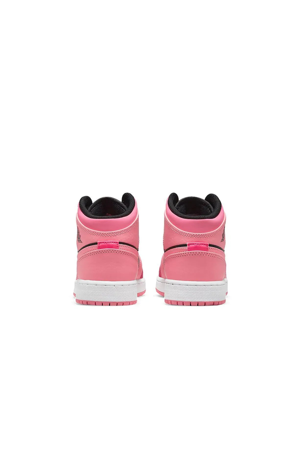 Jordan 1 Mid Coral Chalk GS - Butterfly Sneakers