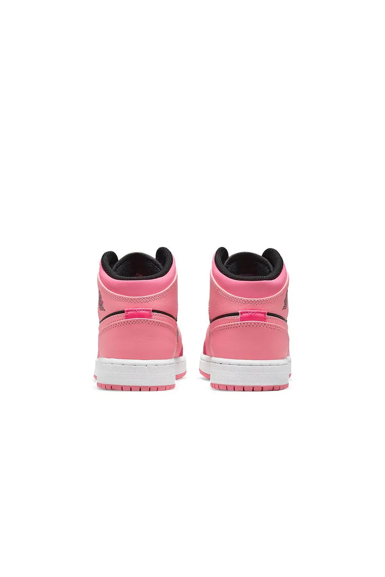 Jordan 1 Mid Coral Chalk GS - Butterfly Sneakers