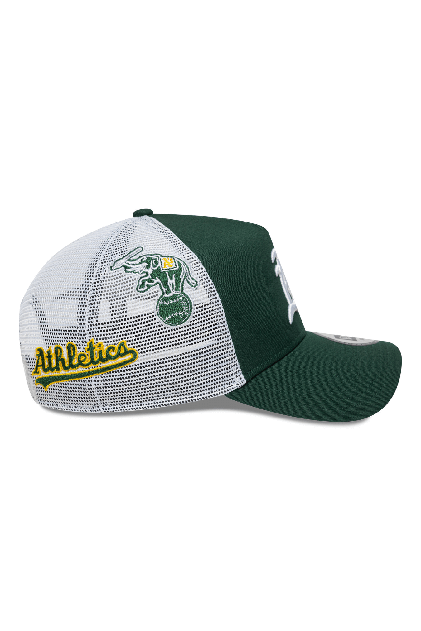 כובע רשת TRUCKER עם לוגו OAKLAND ATHLETICS - Butterfly Sneakers