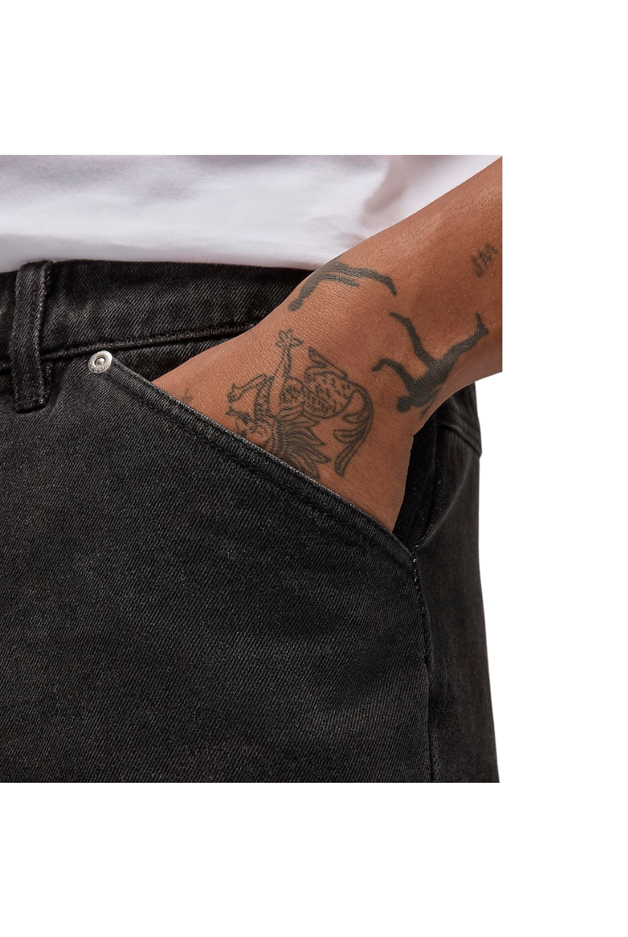 Air Jordan Men's Denim Shorts - Butterfly Sneakers