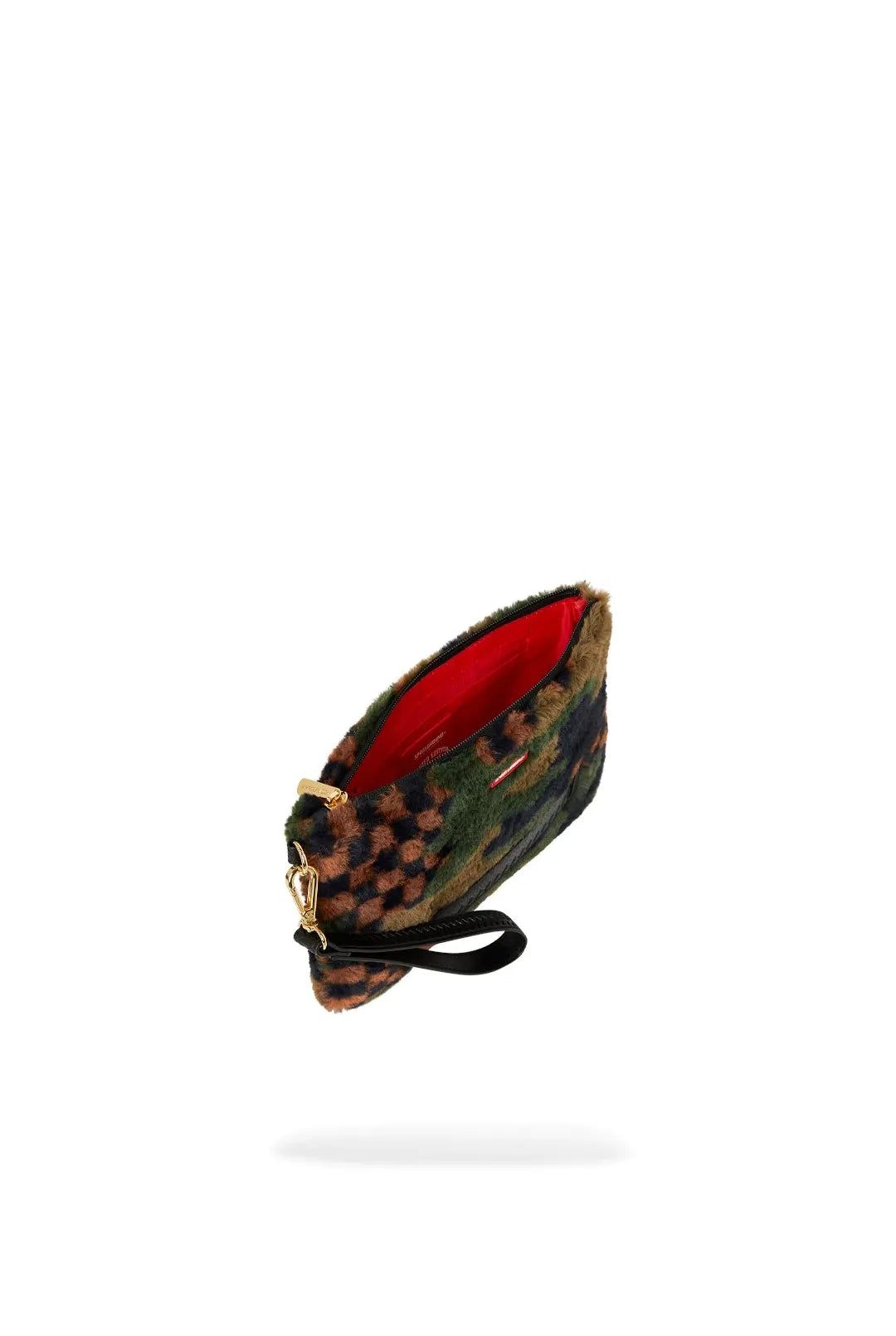 SPRAYGROUND FUR SIP CAMO WRISTLET CLUTCH - Butterfly Sneakers