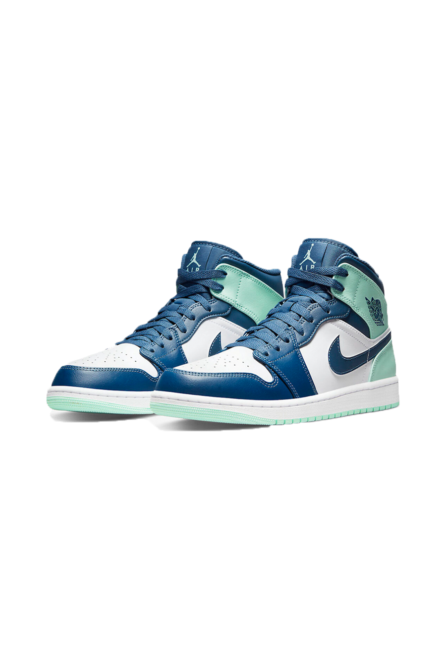 Jordan 1 mid 'Aqua marine' - Butterfly Sneakers