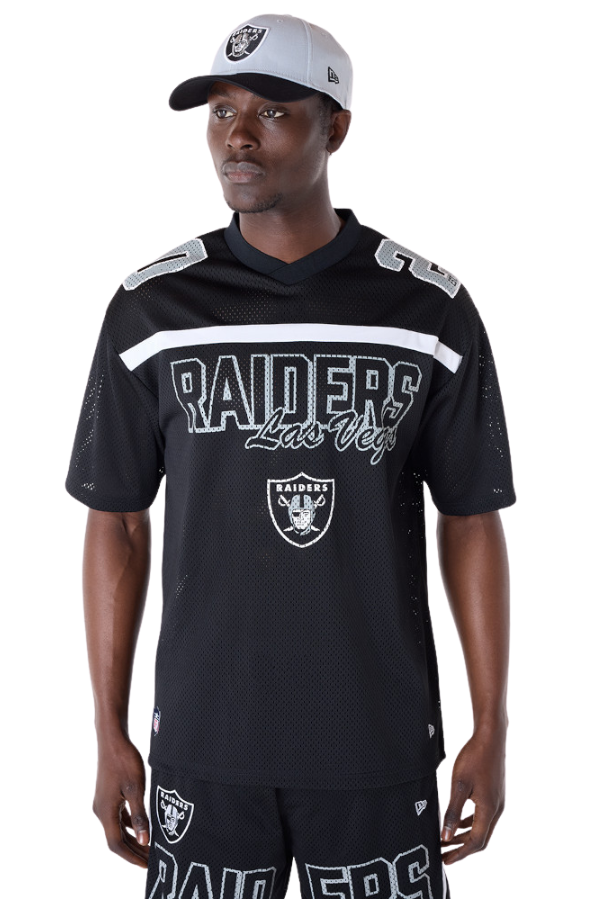 Raiders NFL חולצת טי שרט שרוול קצר - Butterfly Sneakers