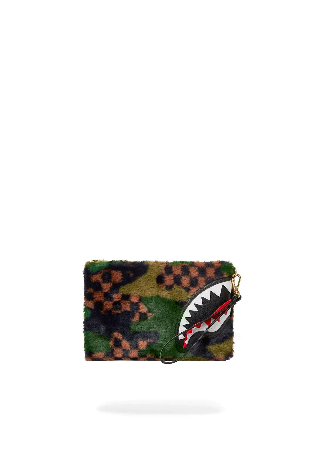 SPRAYGROUND FUR SIP CAMO WRISTLET CLUTCH - Butterfly Sneakers