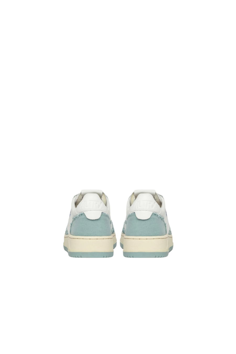 WHITE & LIGHT BLUE סניקרס - Butterfly Sneakers