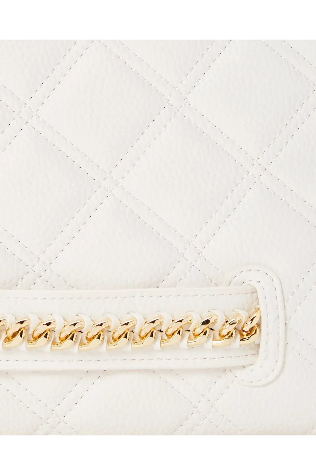SPRAYGROUND RIVIERA WHITE GOLD CROSS OVER CLUTCH - Butterfly Sneakers