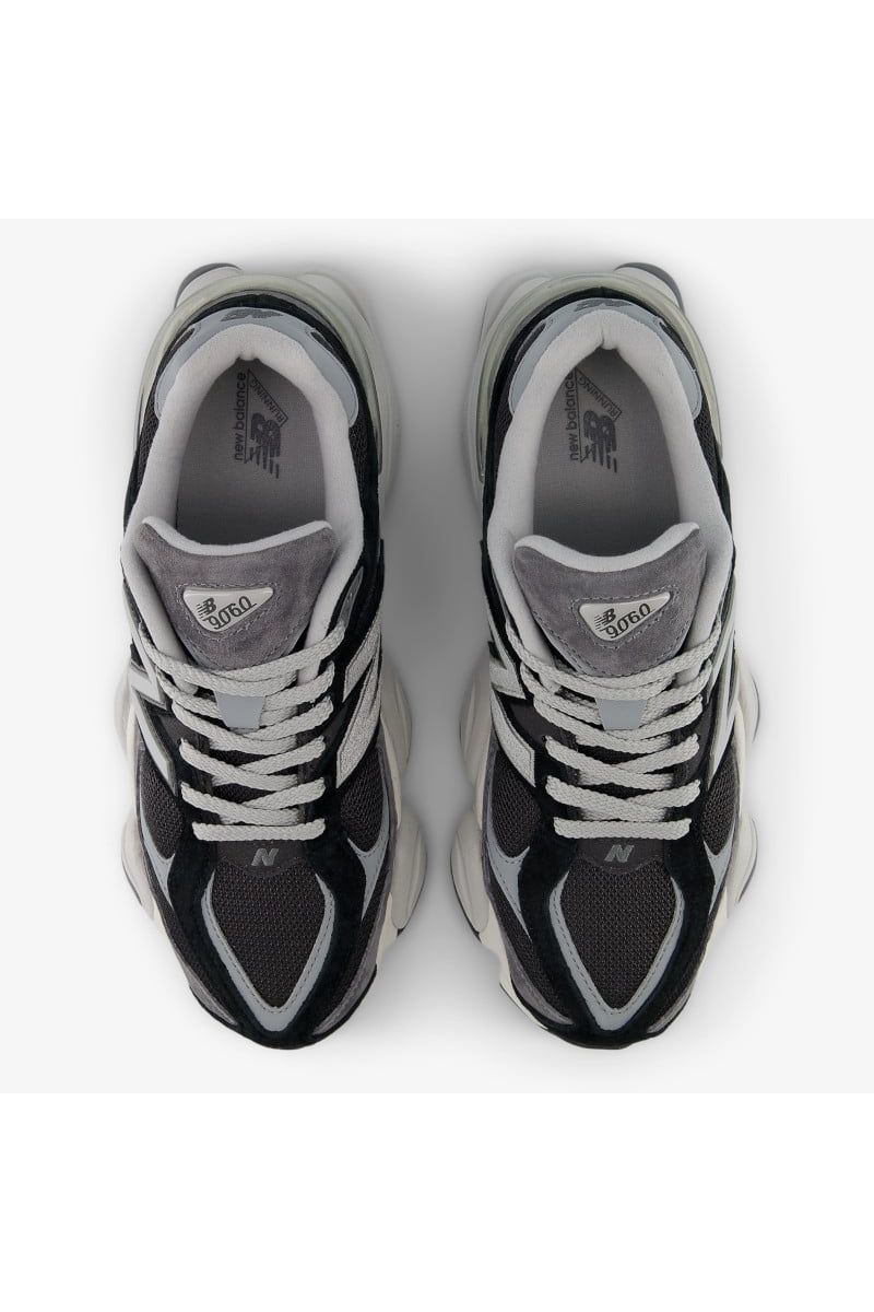 New Balance 9060 אפור שחור - Butterfly Sneakers