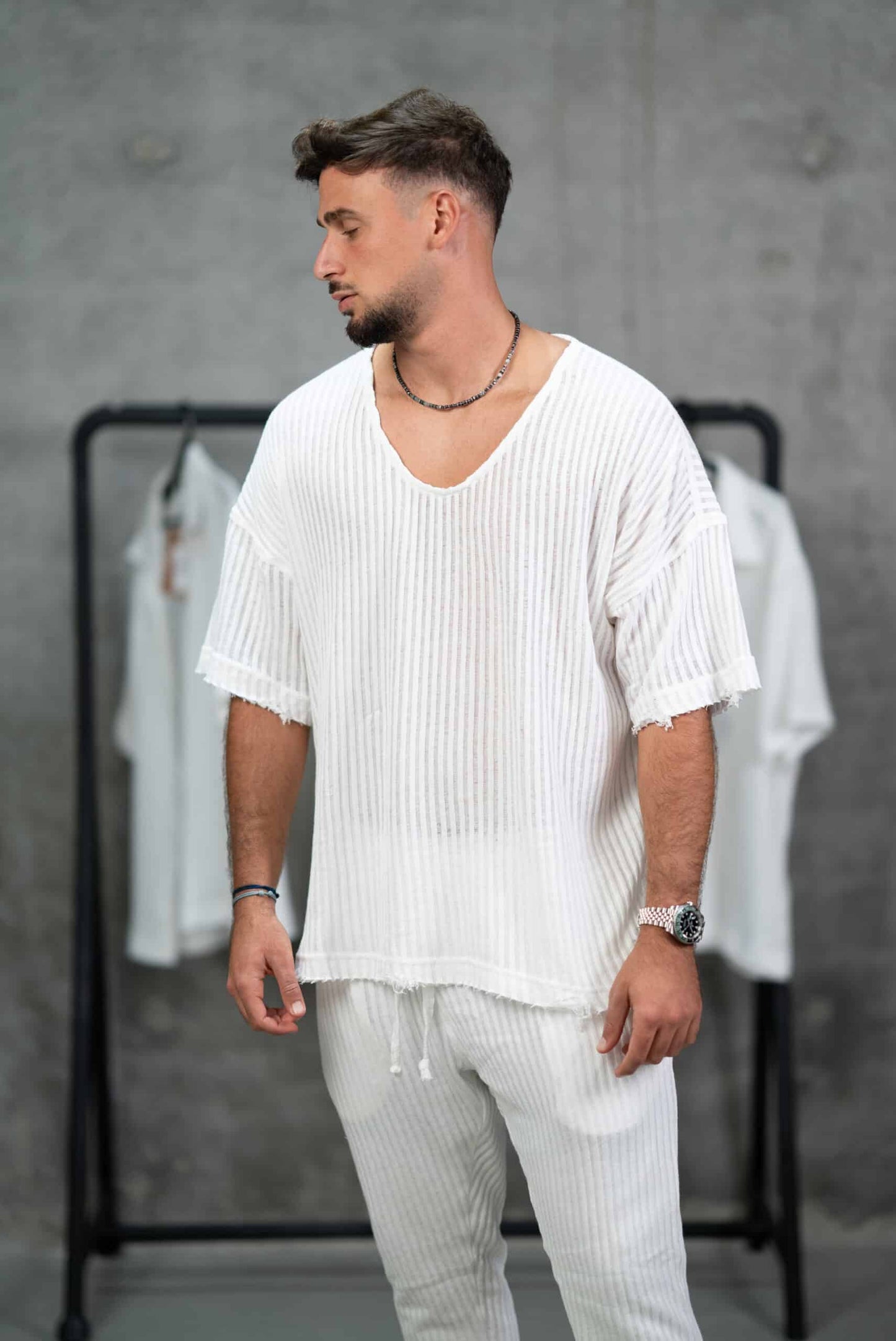 Santotini Shirt - WHITE