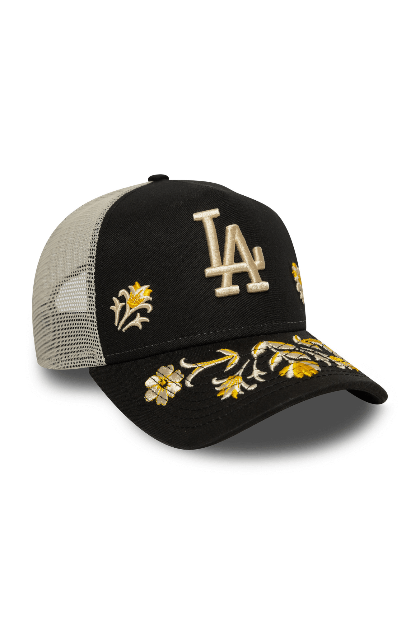כובע רשת TRUCKER עם לוגו LOS ANGELES DODGERS - Butterfly Sneakers