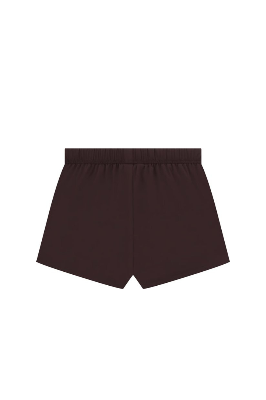 ESSENTIALS fear of god nylon מכנסיים קצרים “plum” - Butterfly Sneakers