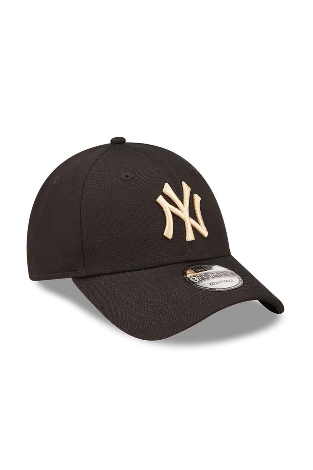 NEW ERA New York Yankees League Essential Black 9FORTY Adjustable Cap -כובע - Butterfly Sneakers