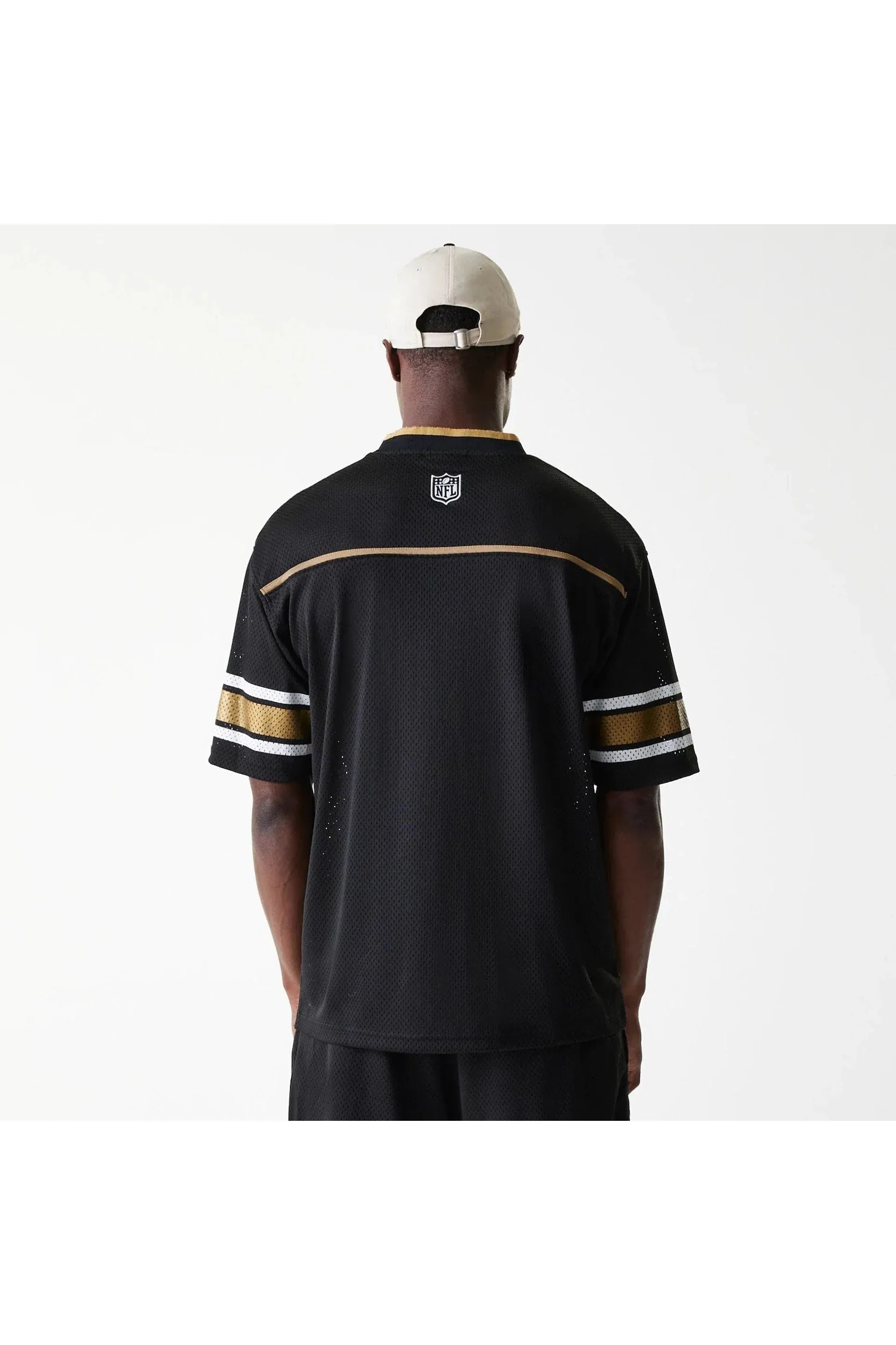 MESH NFL SAF49E BLK חולצת טי שירט שרוול קצר - Butterfly Sneakers