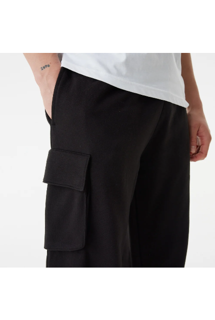 New Era Black Cargo Joggers - Butterfly Sneakers