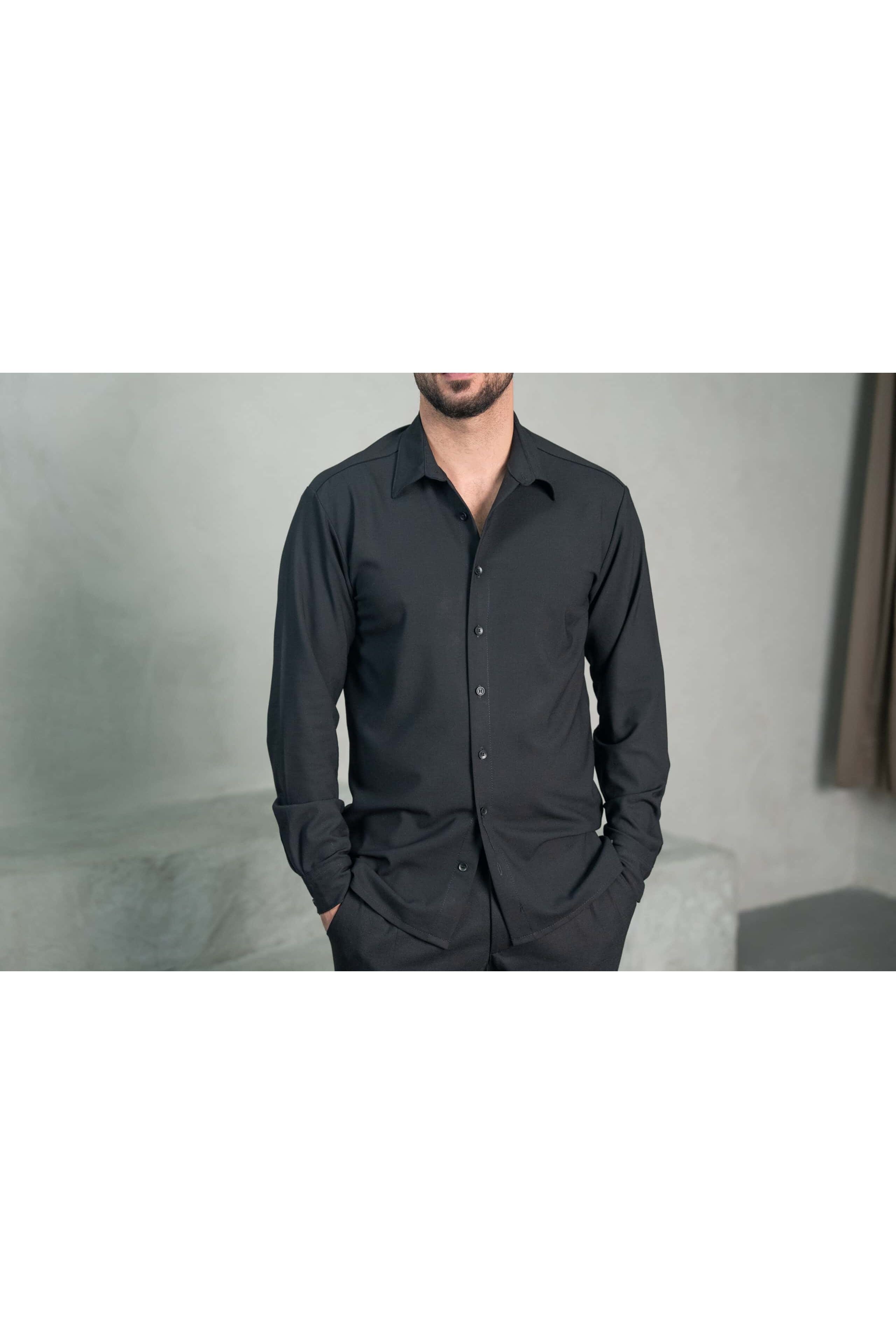 מכופתרת שחור בד מקסמרה - Butterfly Sneakers