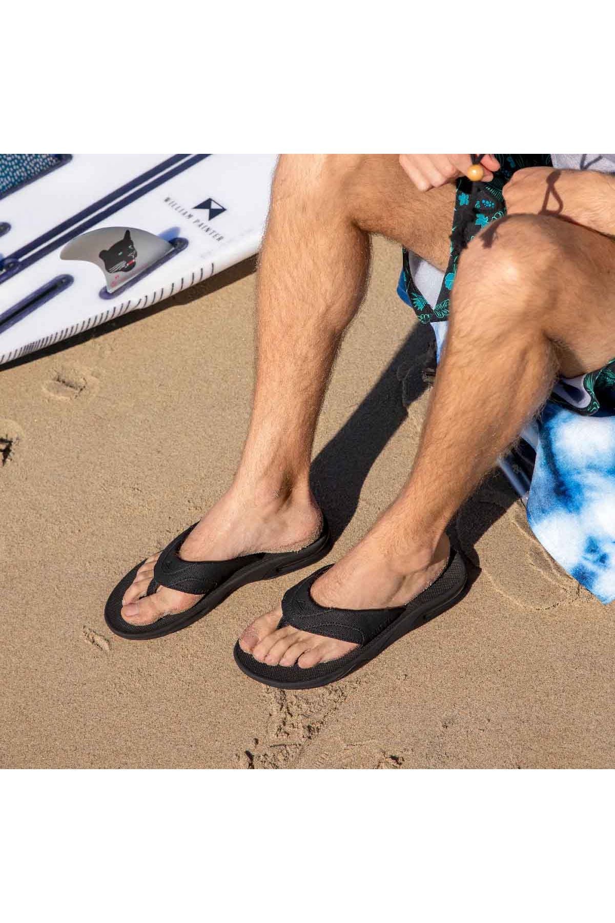 REEF ALL BLACK כפכפי ריף - Butterfly Sneakers