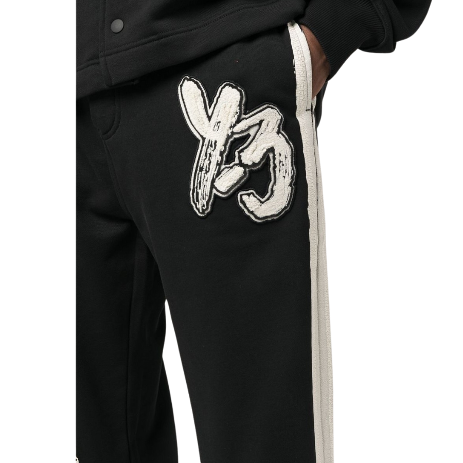 Y-3 logo-print track pants