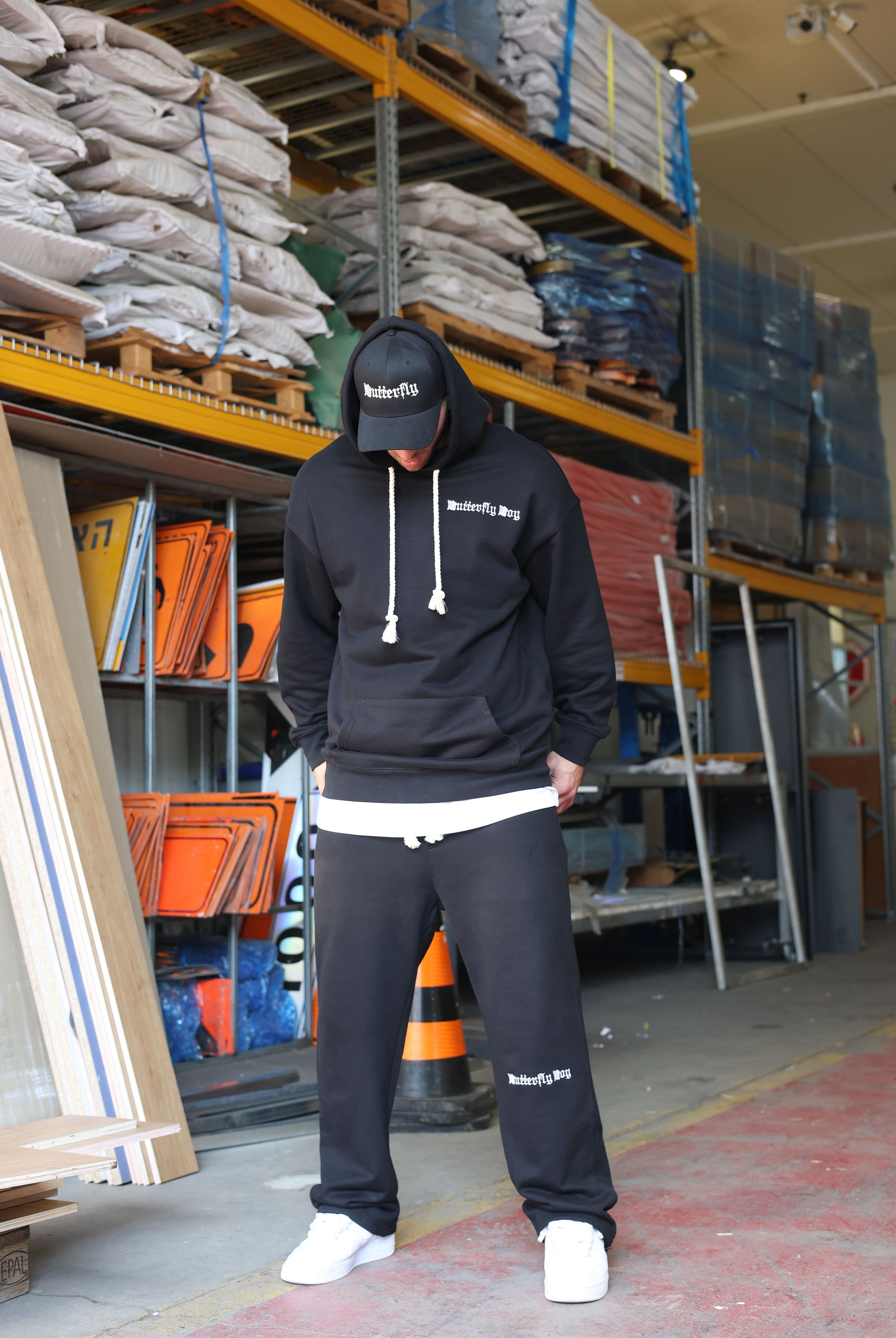 THE SIX -2/6 - Zebra Butterfly כובע - Butterfly Sneakers