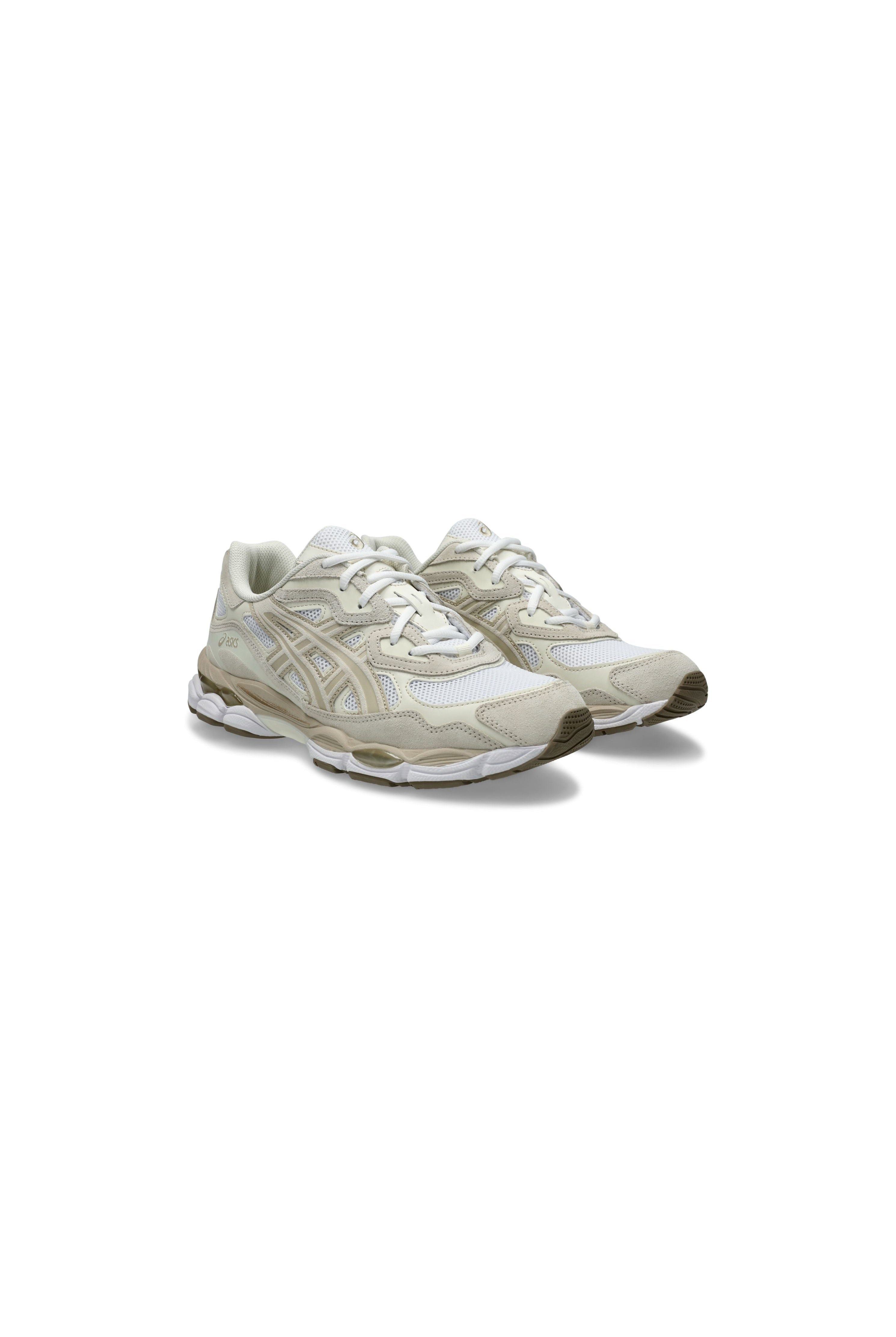 Asics Gel Nyc Unisex White Grey סניקרס יוניסקס - Butterfly Sneakers