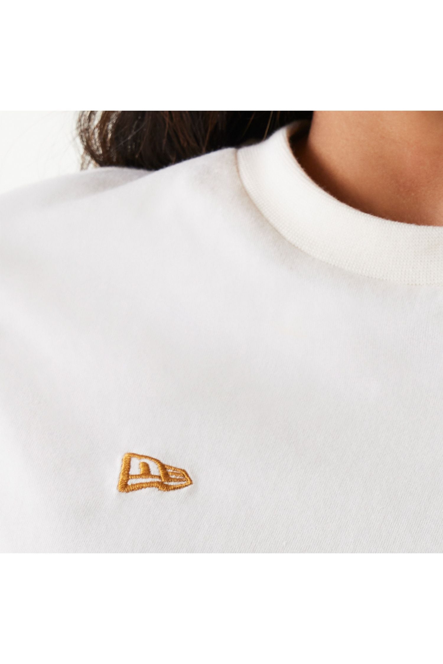 MLB חולצת טי שרט שרוול קצר שמנת - Butterfly Sneakers