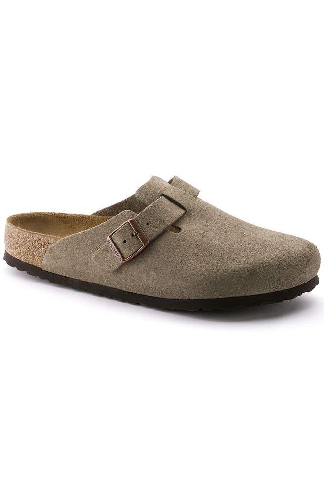 Birkenstock Boston Taupe כפכפי בירקנשטוק בוסטון יוניסקס טיופ - Butterfly Sneakers