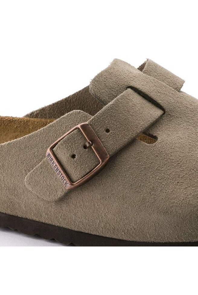 Birkenstock Boston Taupe כפכפי בירקנשטוק בוסטון יוניסקס טיופ - Butterfly Sneakers