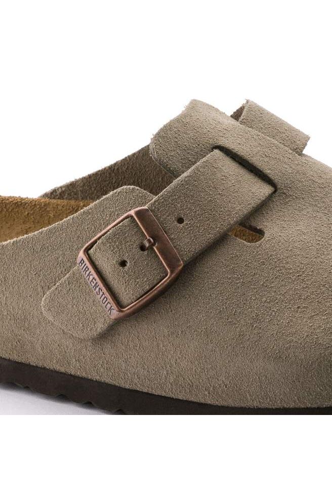Birkenstock Boston Taupe כפכפי בירקנשטוק בוסטון יוניסקס טיופ - Butterfly Sneakers