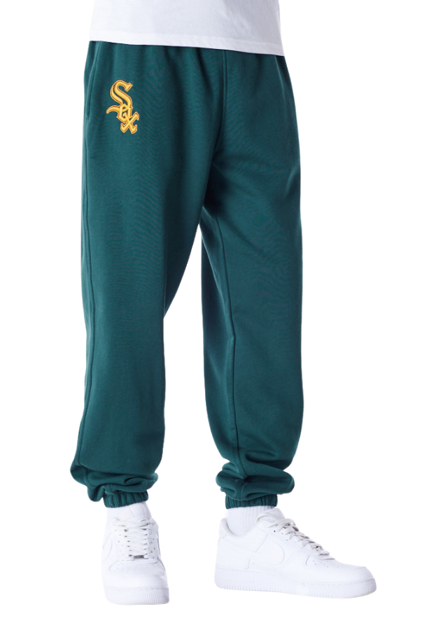 New Era Cargo Joggers Chicago White Sox Essential Dark Green - Butterfly Sneakers