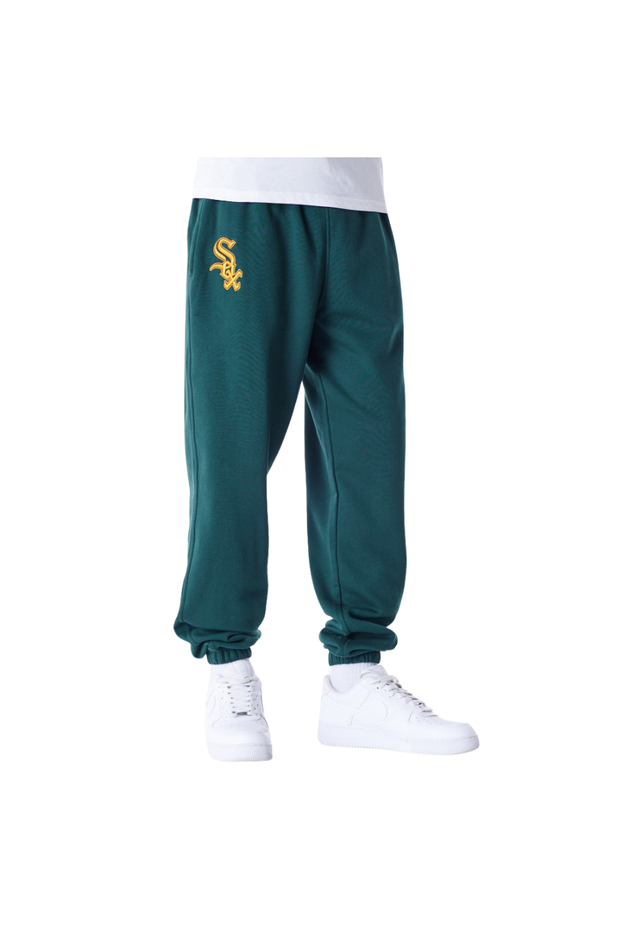 New Era Cargo Joggers Chicago White Sox Essential Dark Green - Butterfly Sneakers