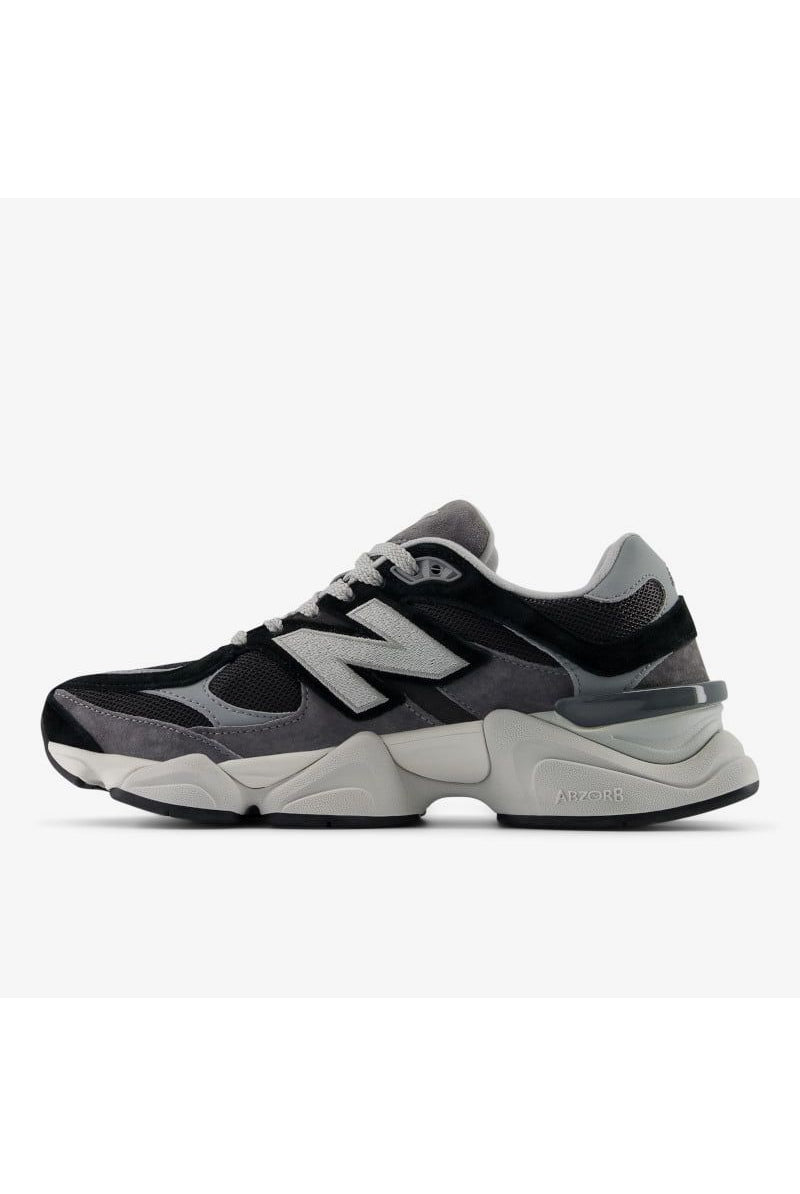 New Balance 9060 אפור שחור - Butterfly Sneakers