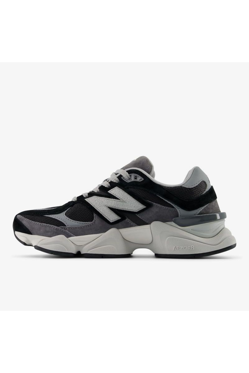 New Balance 9060 אפור שחור - Butterfly Sneakers