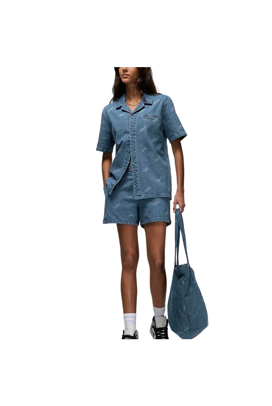 Jordan Denim Women's Tops - Butterfly Sneakers