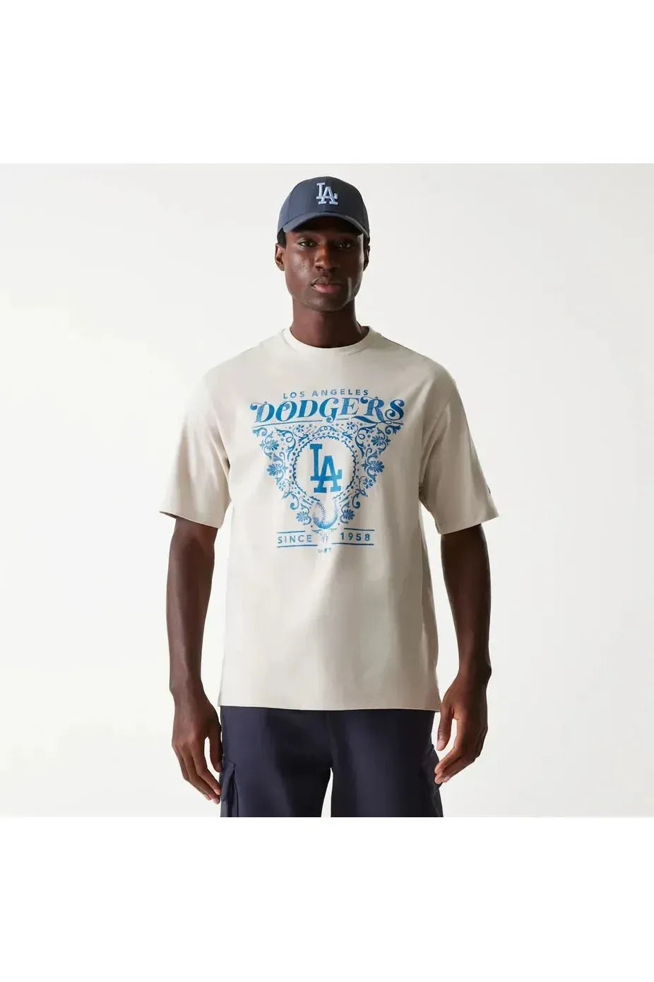 MLB FLORAL GRPHC OS TEE חולצת טי שרט שרוול קצר - Butterfly Sneakers