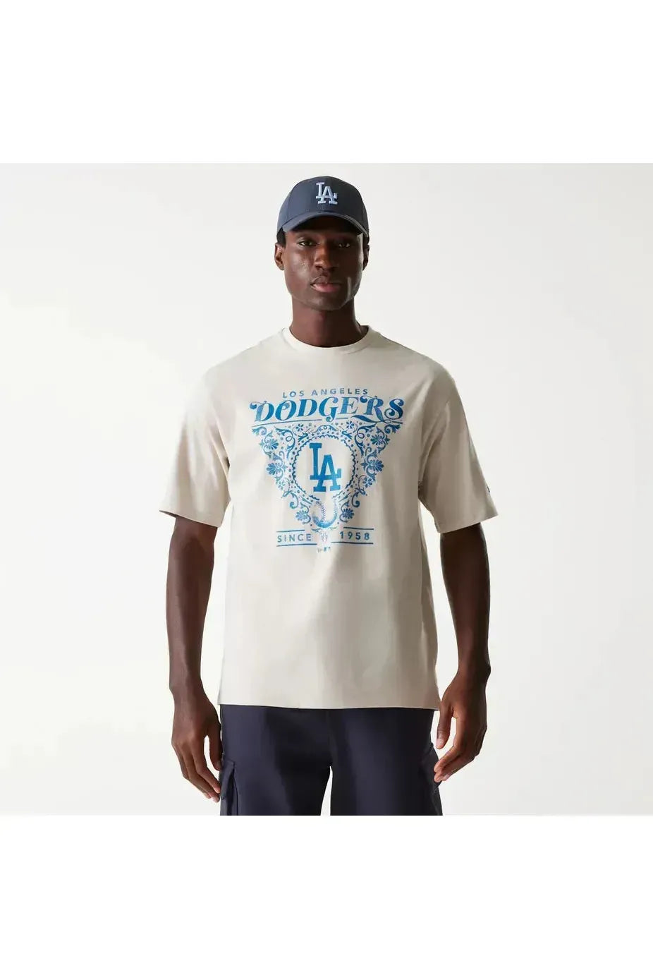 MLB FLORAL GRPHC OS TEE חולצת טי שרט שרוול קצר - Butterfly Sneakers