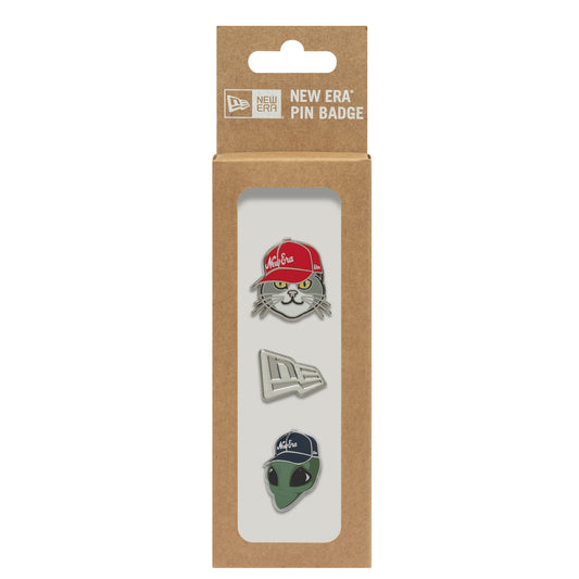 NE 3 PIN GIFT SET 2 NEWERA SLV