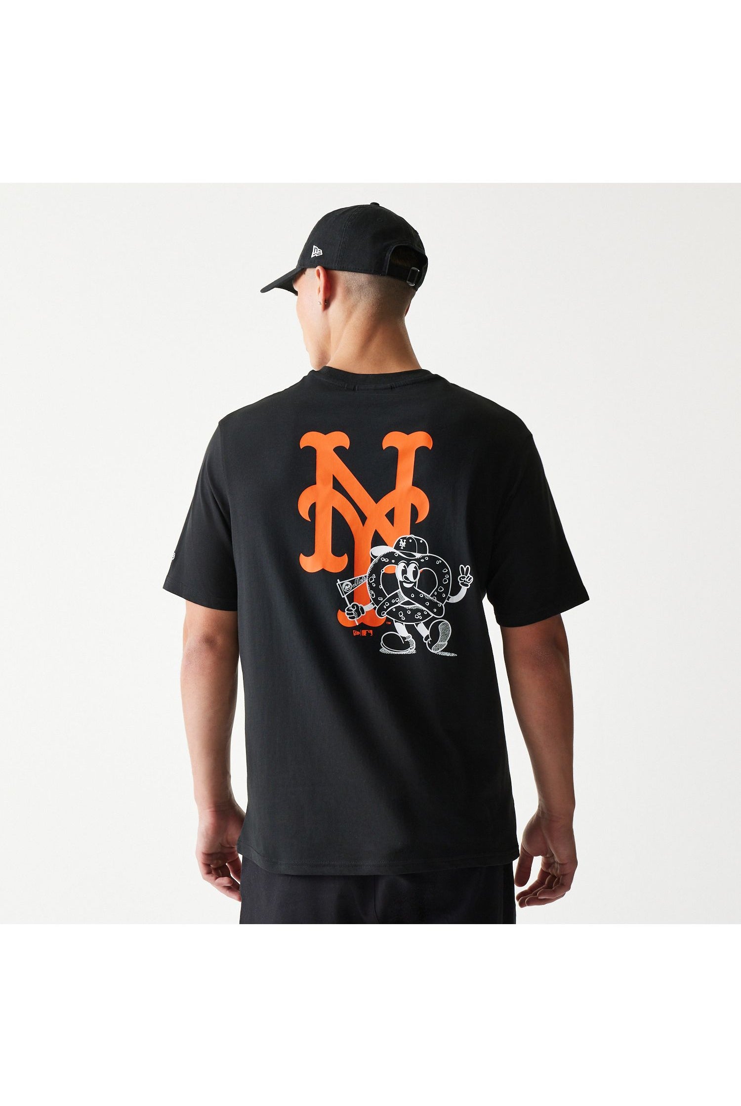 MLB FOOD GRPHC REG TEE NEYMET BLK - Butterfly Sneakers