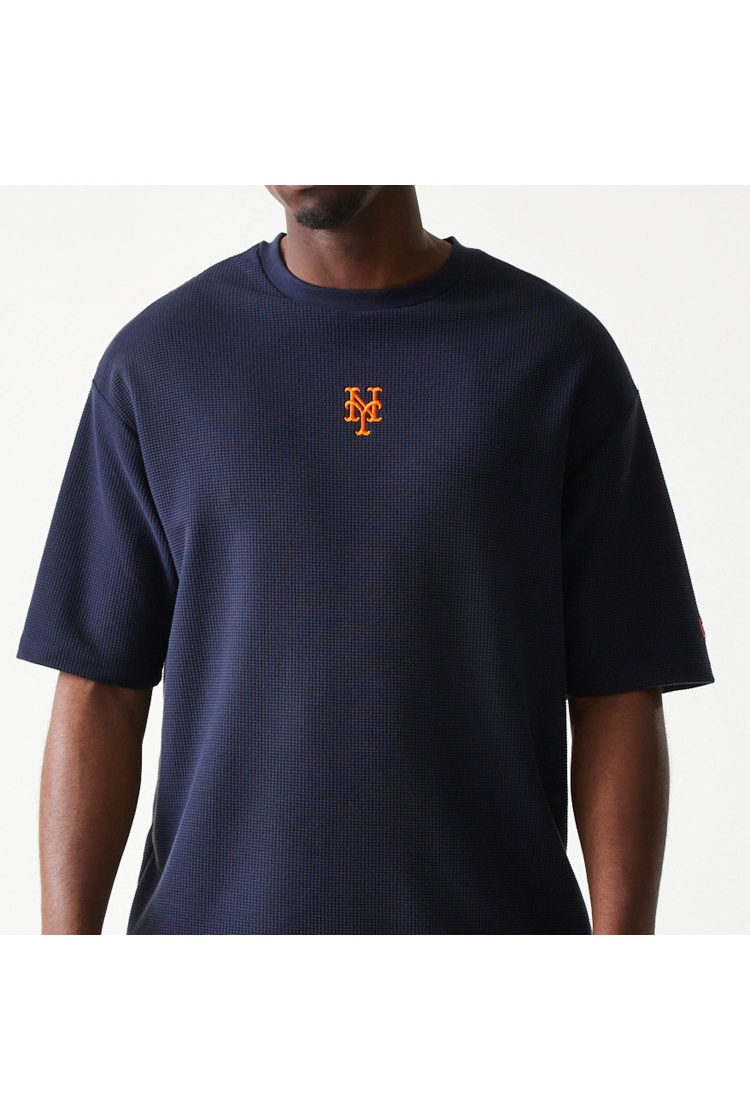 MLB WAFFLE OS TEE חולצת טי שרט אוברסייז שרוול קצר בד וואפל - Butterfly Sneakers
